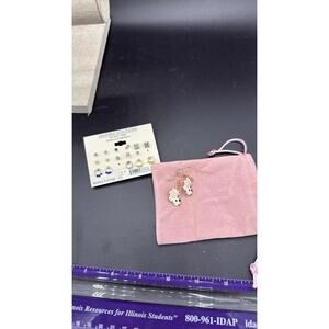 Sensible Solutions Multiple Earrings Set Stud Drop Hoop Hypoallergenic Cow